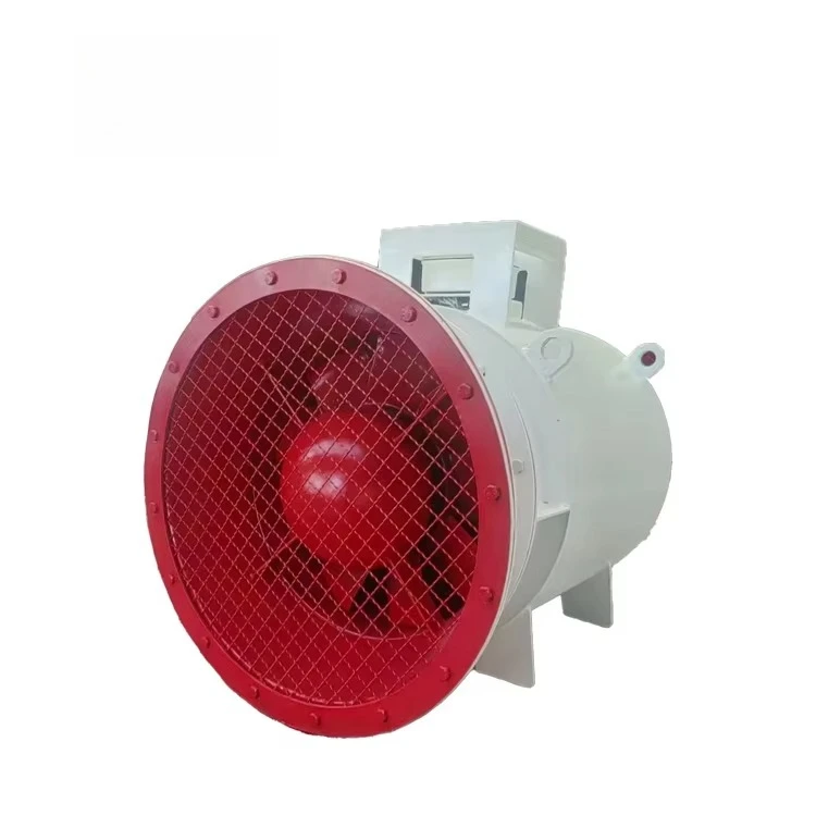 Electric Heavy-Duty Industrial Axial Fan for Tunnel Mining High Pressure Low Noise with Large Flow Durable Ventilation Equipment
Electric Heavy-Duty Industrial Axial Fan for Tunnel Mining High Pressure Low Noise with Large Flow Durable Ventilation Equipment