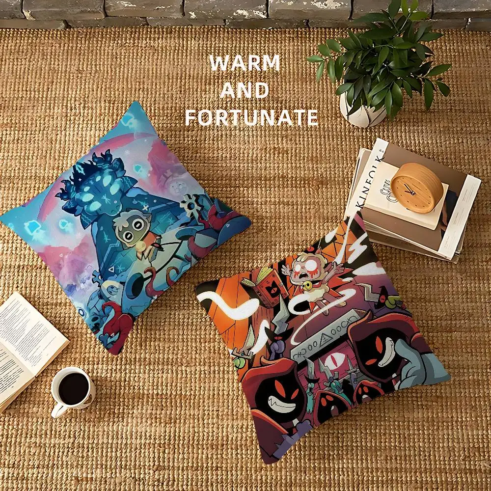 C-Cult Of The Lamb Game Pillow Cushion Cover Pillowcase Living Room Sofa Home Decor Customized
C-Cult Of The Lamb Game Pillow Cushion Cover Pillowcase Living Room Sofa Home Decor Customized