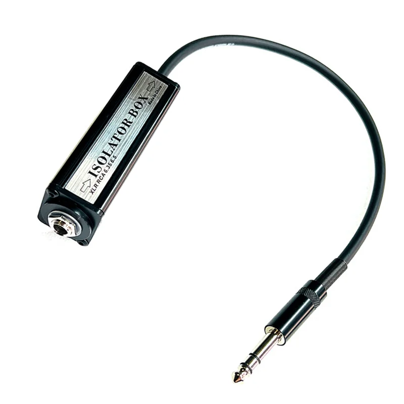 AA08-High Fidelity 6.5 Audio Line Isolator Female To Male Current Sound Noise Reduction Professional Audio Cable
AA08-High Fidelity 6.5 Audio Line Isolator Female To Male Current Sound Noise Reduction Professional Audio Cable