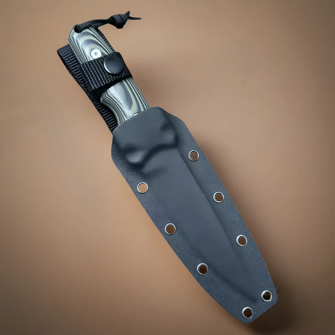 Secret Blade, a camping emergency outdoor knife, equipped with a protective K-shaped knife sheath, travel knife
Secret Blade, a camping emergency outdoor knife, equipped with a protective K-shaped knife sheath, travel knife