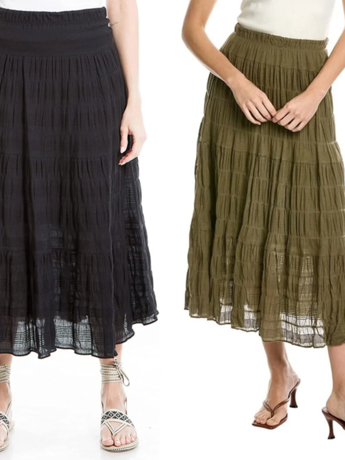 Casual High Waist A-Line Midi Skirt Pure Cotton Embroidered Pleated Floral High Waist Women's Summer Skirts Commute Sle
Casual High Waist A-Line Midi Skirt Pure Cotton Embroidered Pleated Floral High Waist Women's Summer Skirts Commute Sle