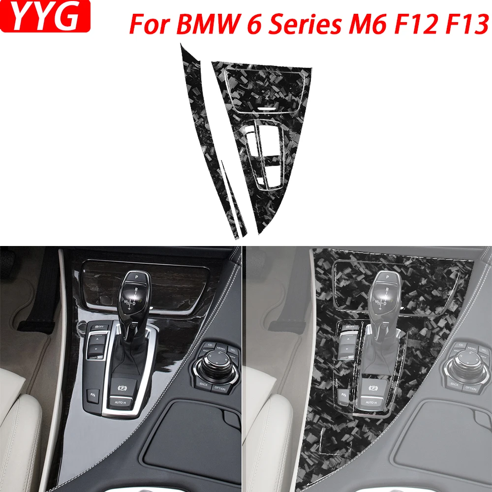 For BMW 6 Series M6 F12 F13 F06 2011-2018 M Sport Forged Carbon Fiber Gear Shift Panel Set Trim Cover Car Accessories Sticker
For BMW 6 Series M6 F12 F13 F06 2011-2018 M Sport Forged Carbon Fiber Gear Shift Panel Set Trim Cover Car Accessories Sticker