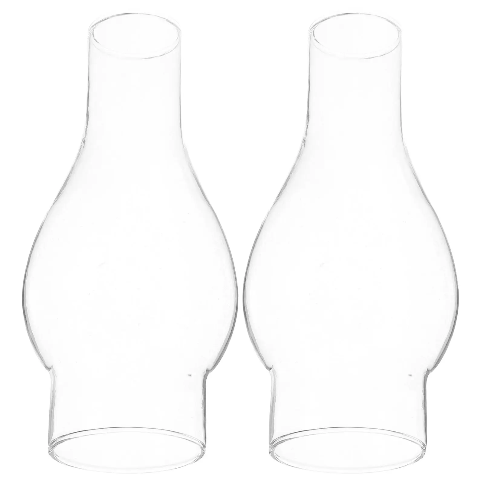 2 Pcs Kerosene Lampshade Replacement Glass for Small Clear Glasses Funnel Chimney
2 Pcs Kerosene Lampshade Replacement Glass for Small Clear Glasses Funnel Chimney