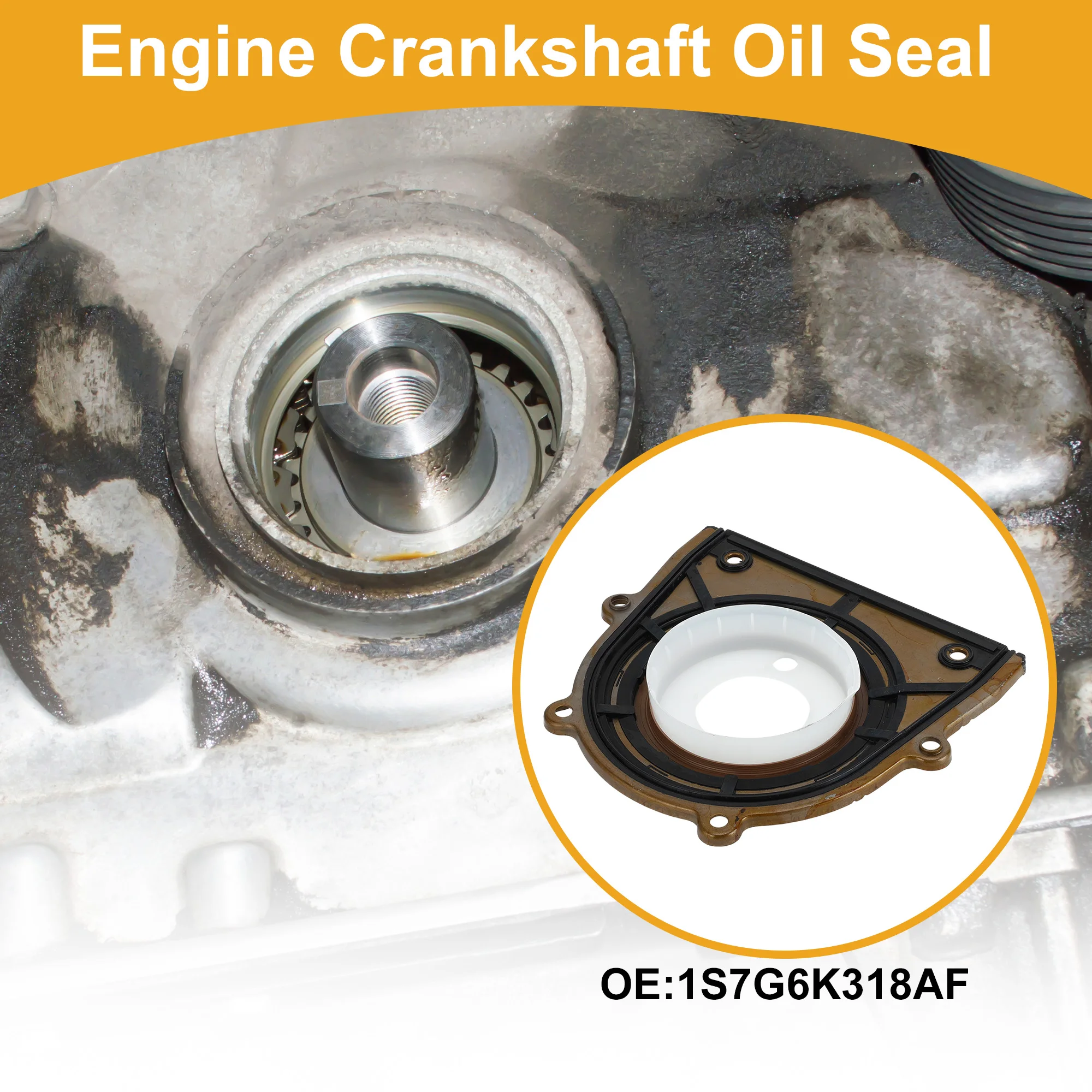 UXCELL 1 шт. задний сальник коленчатого вала с фланцем для MAZDA No.1S7G6K318AF основное уплотнение
UXCELL 1 шт. задний сальник коленчатого вала с фланцем для MAZDA No.1S7G6K318AF основное уплотнение