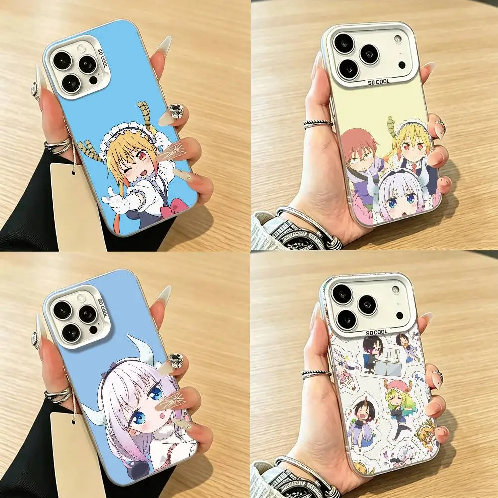 Miss Kobayashi D-Dragon Maid Phone Case For iPhone 17,16,15,14,13,12,11 Plus,Pro Max,XS,Colored Silver Plated Inside Cover
Miss Kobayashi D-Dragon Maid Phone Case For iPhone 17,16,15,14,13,12,11 Plus,Pro Max,XS,Colored Silver Plated Inside Cover