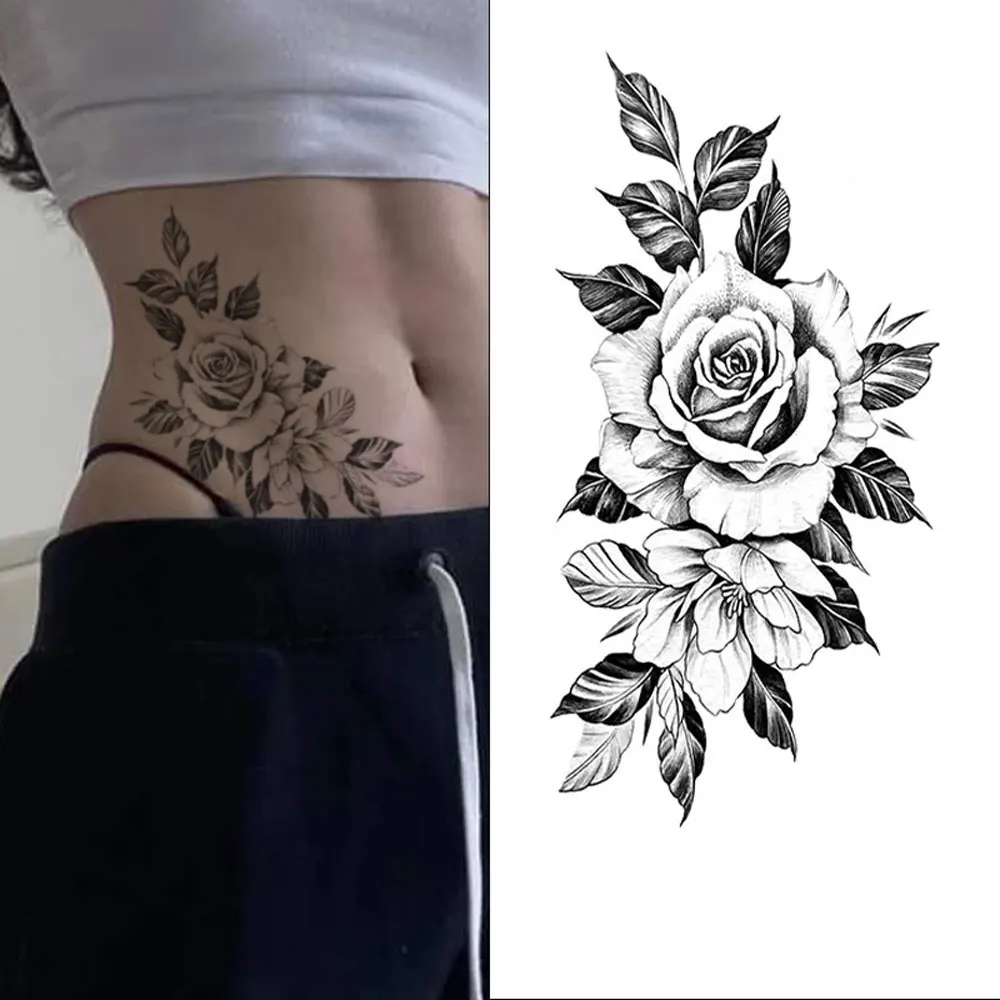 Временные татуировки с черным цветком для женщин, водонепроницаемая поддельная татуировка в виде бабочки и змеи для декора рук и тела
Временные татуировки с черным цветком для женщин, водонепроницаемая поддельная татуировка в виде бабочки и змеи для декора рук и тела