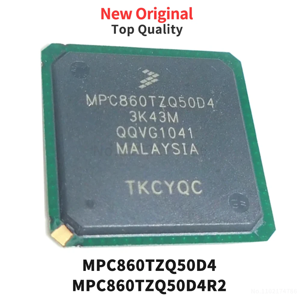 (1 Piece) MPC860TZQ50D4 MPC860TZQ50D4R2 BGA357 Original
(1 Piece) MPC860TZQ50D4 MPC860TZQ50D4R2 BGA357 Original
