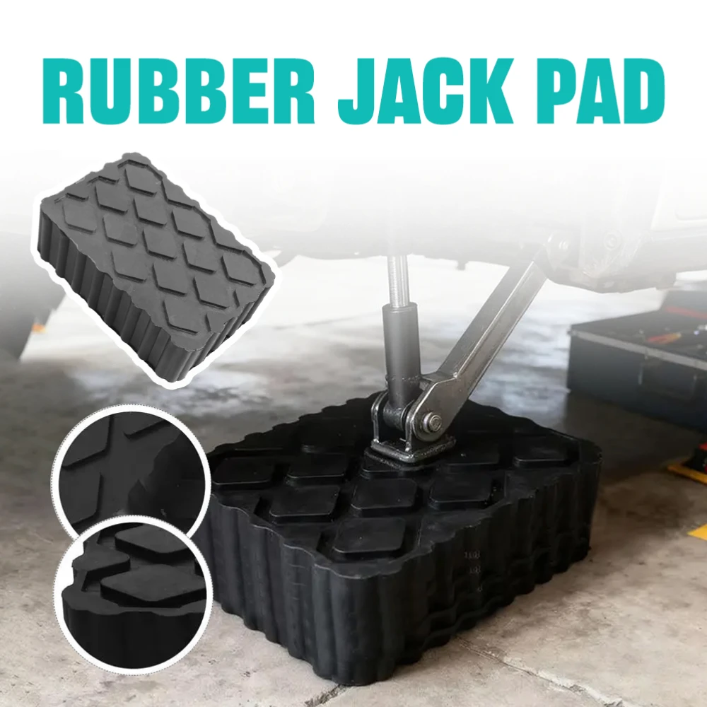 Rubber Jack Pad 2Pcs For Car RV Camper Trailer Leveling Blocks Lift Height Increasing Non Slip Shock Absorbent For Jacks
Rubber Jack Pad 2Pcs For Car RV Camper Trailer Leveling Blocks Lift Height Increasing Non Slip Shock Absorbent For Jacks