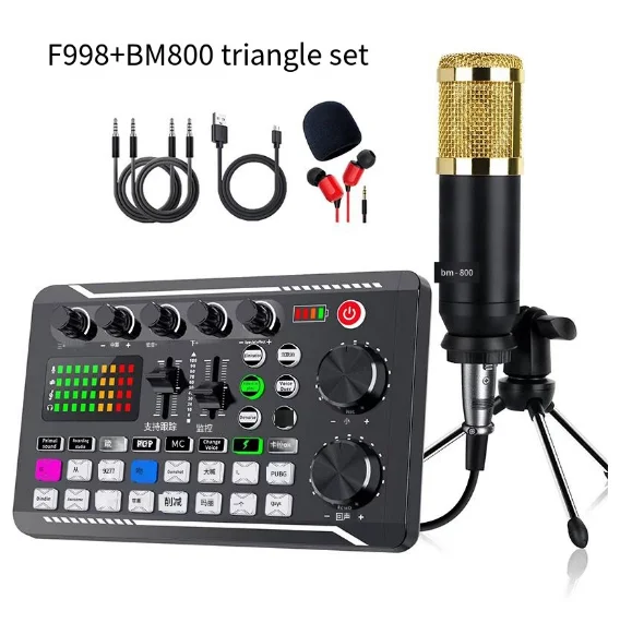 USB External Sound Card for Mobile Phone & Computer Black ABS Housing 4-Channel Home Entertainment Microphone
USB External Sound Card for Mobile Phone & Computer Black ABS Housing 4-Channel Home Entertainment Microphone