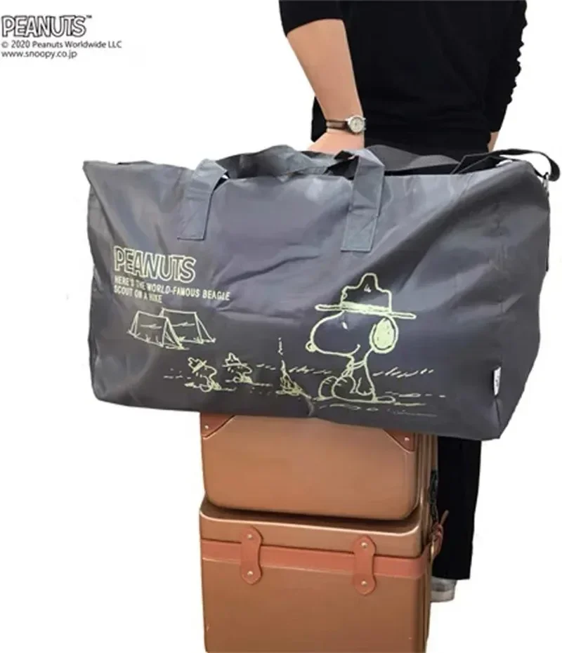 Snoopy Cartoon Travel messenger Storage Bag Large Capacity Camping Luggage Travel Shoulder Cross-body bag Foldable handbag
Snoopy Cartoon Travel messenger Storage Bag Large Capacity Camping Luggage Travel Shoulder Cross-body bag Foldable handbag