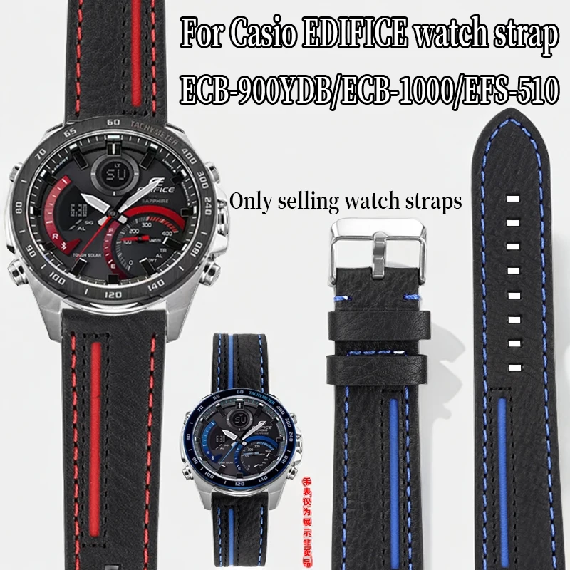 Ремешок мужской из коровьей кожи, 22 мм, для Casio 5582 EDIFICE Heart of the Ocean
Ремешок мужской из коровьей кожи, 22 мм, для Casio 5582 EDIFICE Heart of the Ocean