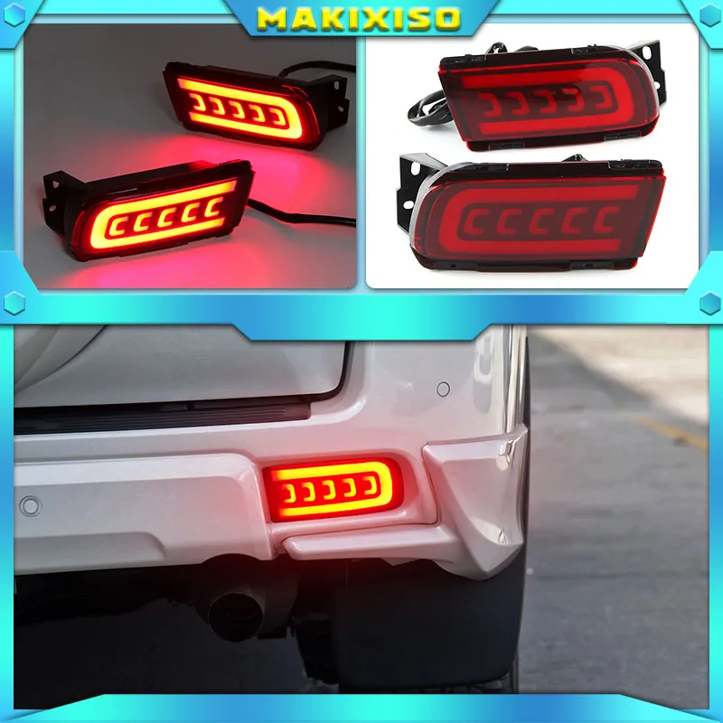 2PCS For Toyota Land Cruiser Prado LC150 2010-2019 LED Reflector Rear Fog Lamp Fog Light Brake light turn signal
2PCS For Toyota Land Cruiser Prado LC150 2010-2019 LED Reflector Rear Fog Lamp Fog Light Brake light turn signal