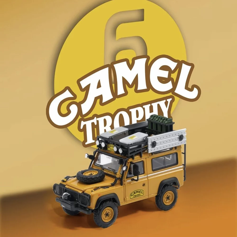 ARBOX 1/64 Rover 90 Camel Trophy 1985 Borneo Race Alloy Model Car–Diecast Classic Vehicle for Holiday Gift Collection
ARBOX 1/64 Rover 90 Camel Trophy 1985 Borneo Race Alloy Model Car–Diecast Classic Vehicle for Holiday Gift Collection