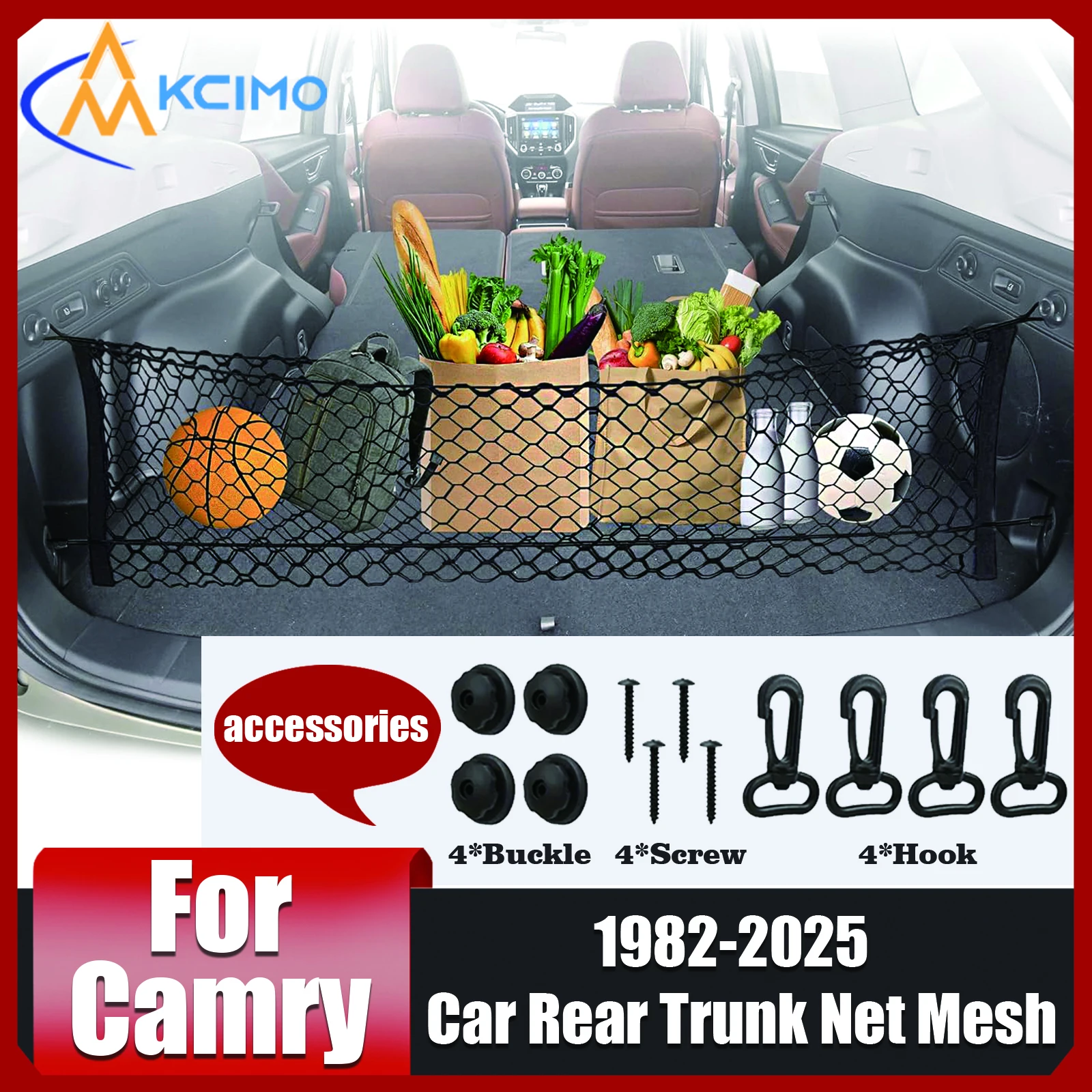 For Toyota Camry 1982-2025 Car Rear Trunk Net Mesh Elastic Nylon Back Cargo Storage Organizer Universal Car Accessories
For Toyota Camry 1982-2025 Car Rear Trunk Net Mesh Elastic Nylon Back Cargo Storage Organizer Universal Car Accessories
