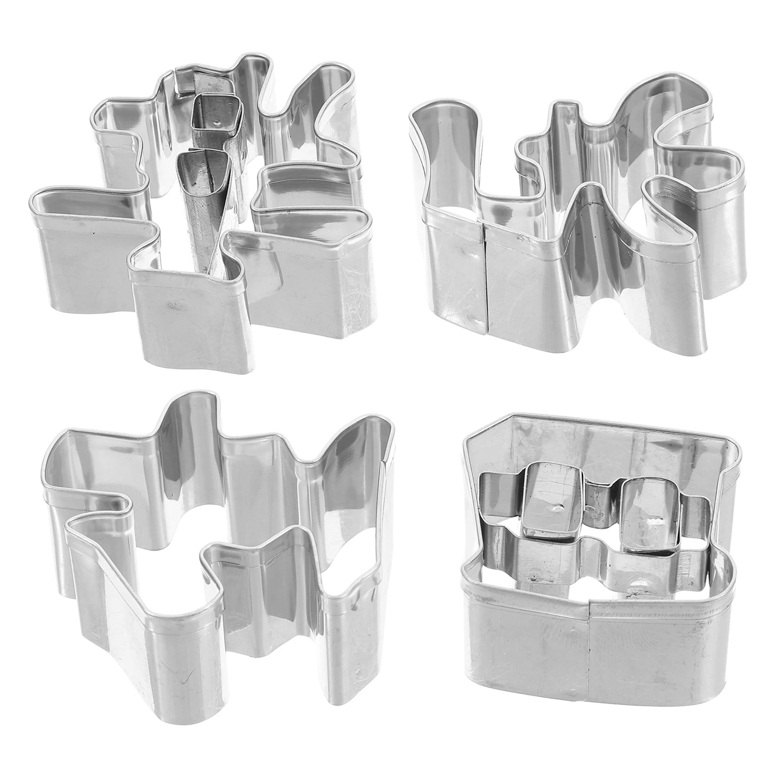 4pcs Cookie Biscuit Mold Stainless Steel Birthday Chinese Characters Vegetable Fruit Potato Carrot Shaped Tool
4pcs Cookie Biscuit Mold Stainless Steel Birthday Chinese Characters Vegetable Fruit Potato Carrot Shaped Tool
