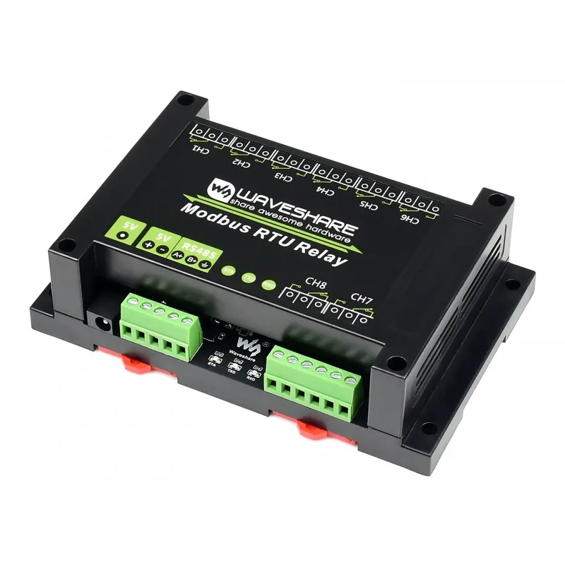 Промышленный релейный модуль Modbus RTU 8-канальный с интерфейсом RS485, многоизоляционные защитные схемы
Промышленный релейный модуль Modbus RTU 8-канальный с интерфейсом RS485, многоизоляционные защитные схемы