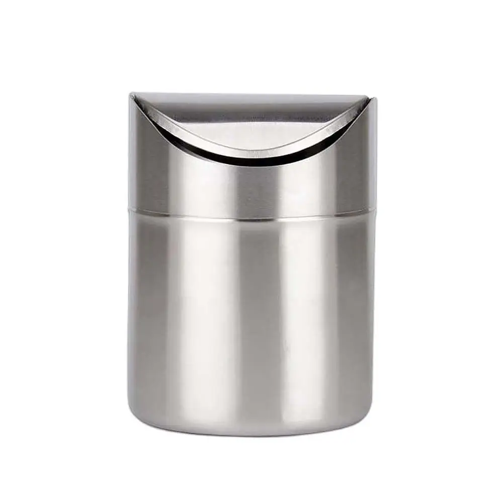 1Pcs Desktop Stainless Steel Trash Bin Compact Size Rustproof Waste Can for Kitchen Living Room Bedroom Trash Can
1Pcs Desktop Stainless Steel Trash Bin Compact Size Rustproof Waste Can for Kitchen Living Room Bedroom Trash Can