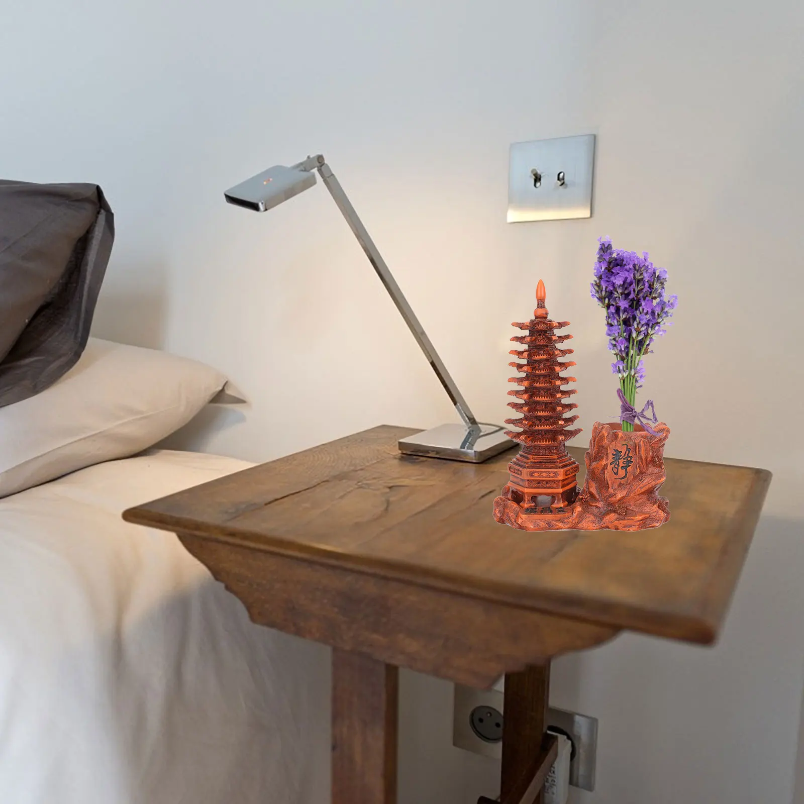 1Set Tower Design Pen Holder Imitated Wood Vase Resin Desktop Decorative Organizer Flower Vase Pen Holder for Home Study
1Set Tower Design Pen Holder Imitated Wood Vase Resin Desktop Decorative Organizer Flower Vase Pen Holder for Home Study