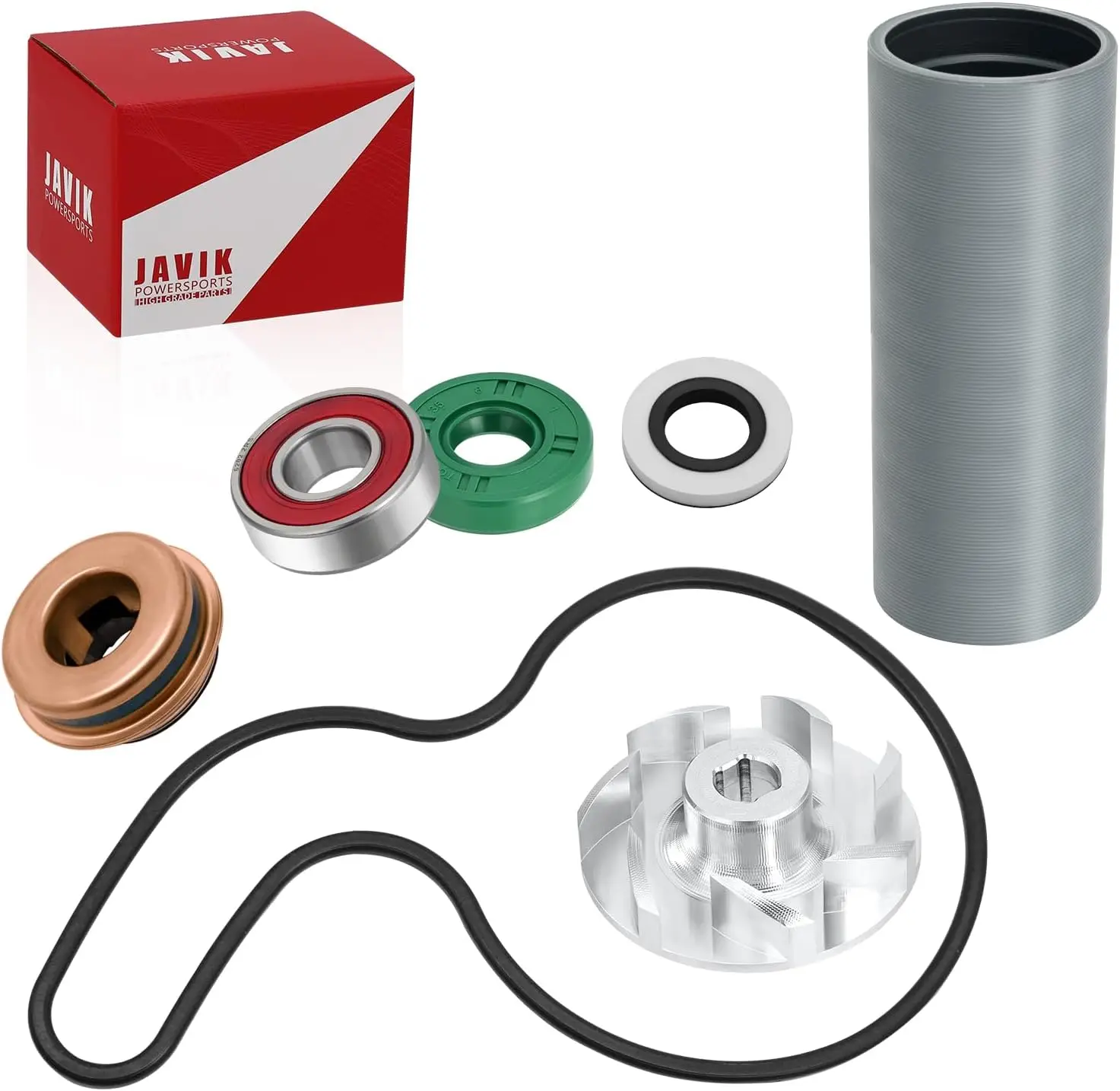 Water Pump Rebuild Kit for Polaris RZR 800, Sportsman 600-800, Ranger 700-800
Water Pump Rebuild Kit for Polaris RZR 800, Sportsman 600-800, Ranger 700-800