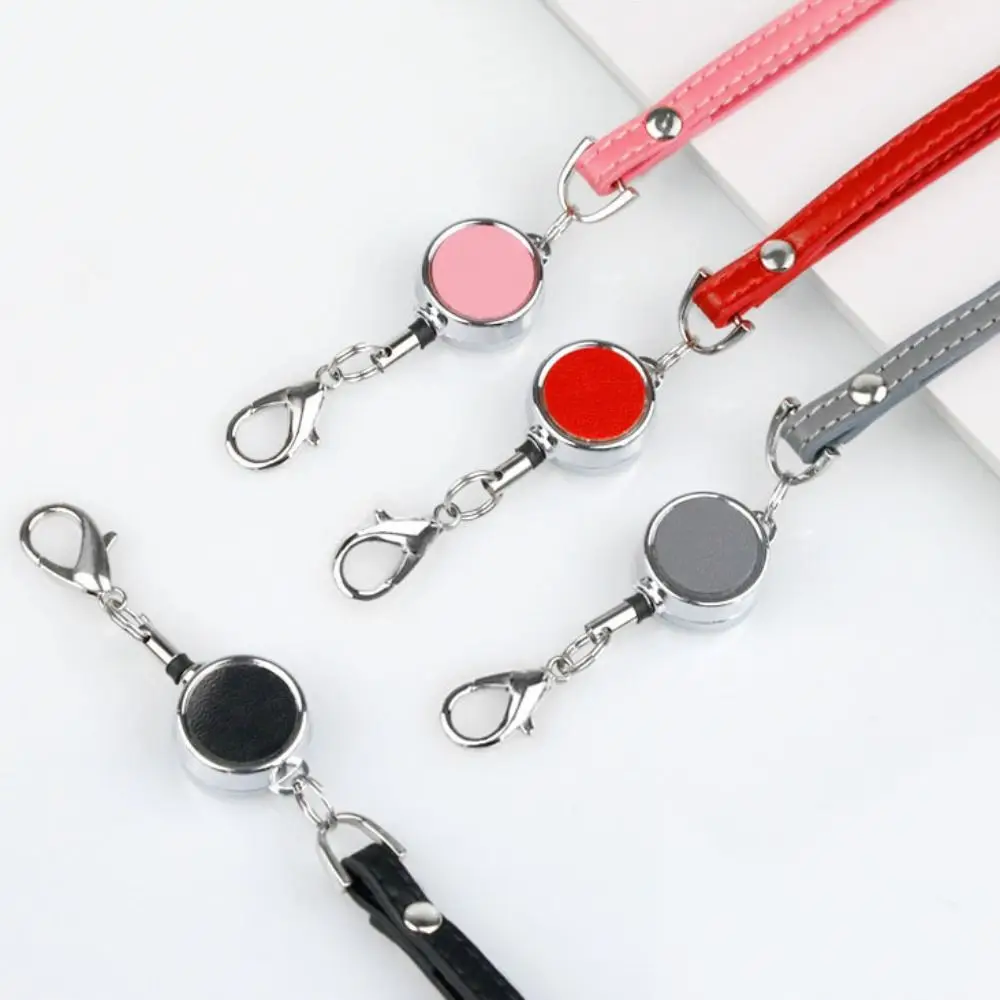 Leather Retractable Neck Strap Bright Colors Name Tag Lanyards Telescopic Sling Business License ID Badge Holder Employee Card
Leather Retractable Neck Strap Bright Colors Name Tag Lanyards Telescopic Sling Business License ID Badge Holder Employee Card