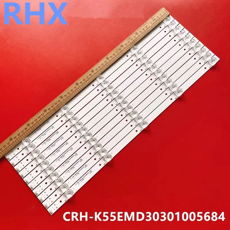 FOR Haier 55UFC2500A LE55Q9000U Light Bar CRH-K55EMD30301005684-REV1.3 100%NEW LED backlight strip 53.2CM 5LED
FOR Haier 55UFC2500A LE55Q9000U Light Bar CRH-K55EMD30301005684-REV1.3 100%NEW LED backlight strip 53.2CM 5LED