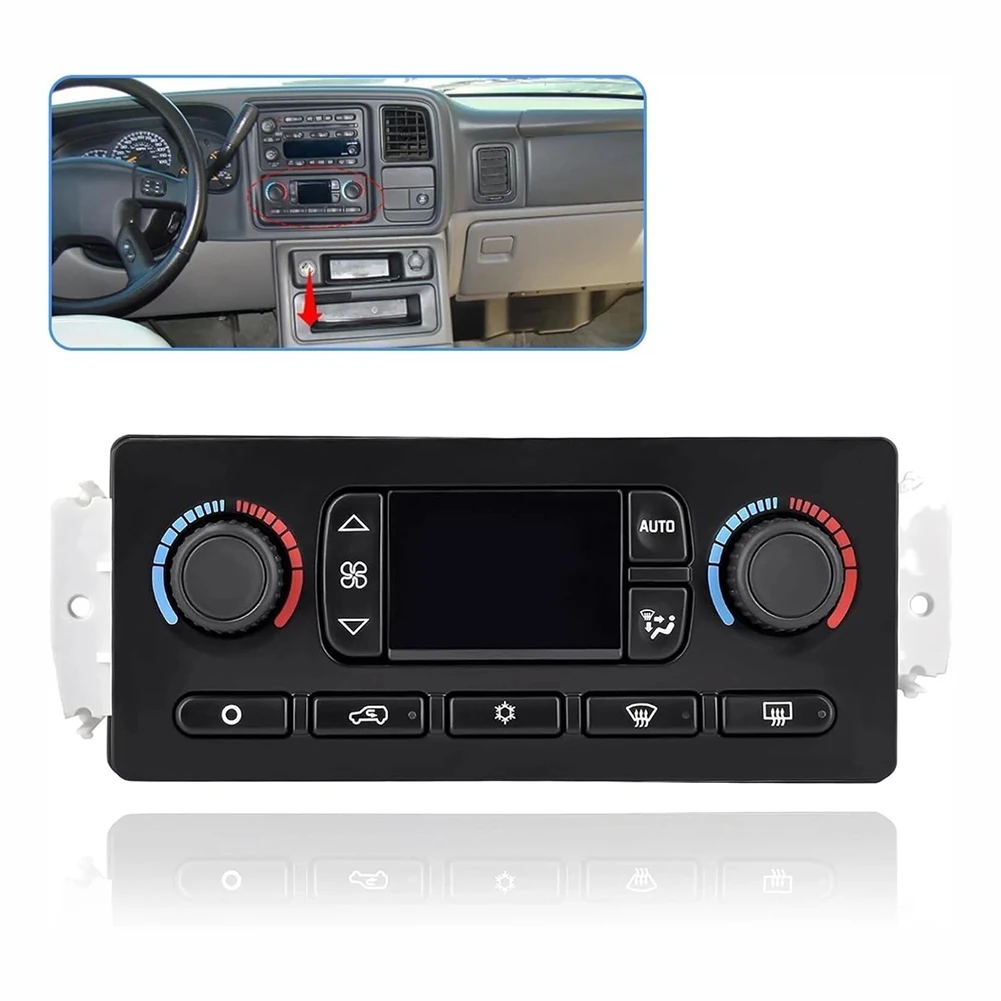 OEM AC Heater Climate Control Module Panel Compatible with For Chevy For GMC 2003-2007 Models 599-009 599-211XD
OEM AC Heater Climate Control Module Panel Compatible with For Chevy For GMC 2003-2007 Models 599-009 599-211XD