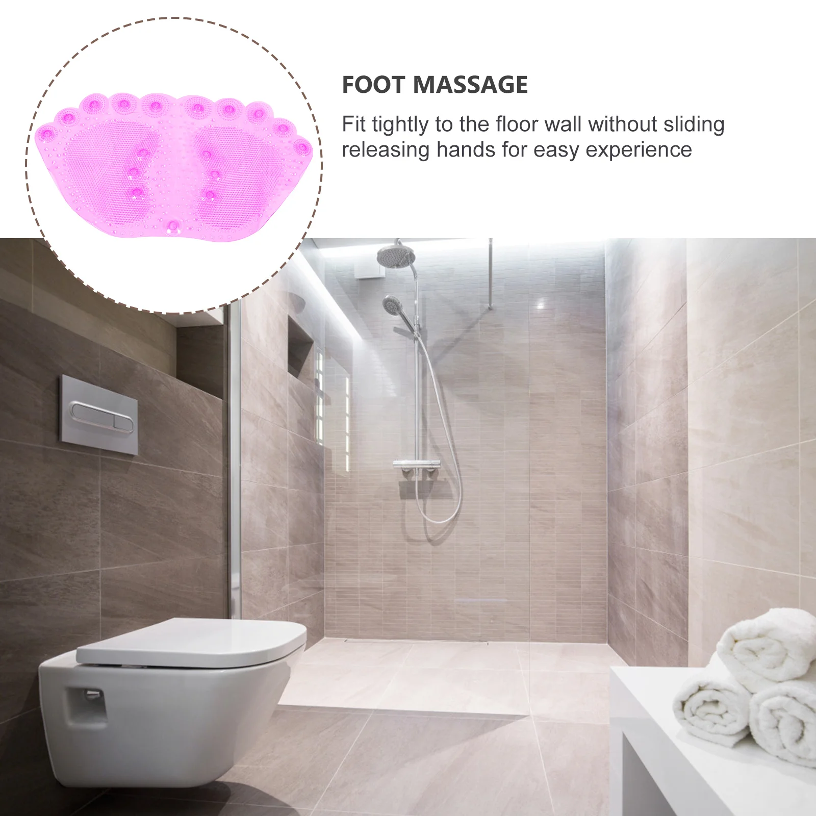 1pc Pvc Anti- Floor Mat Massage Floor Cushion Home Hotel Use Foot Pad Home Entrance Cushion Bathing Mat
1pc Pvc Anti- Floor Mat Massage Floor Cushion Home Hotel Use Foot Pad Home Entrance Cushion Bathing Mat