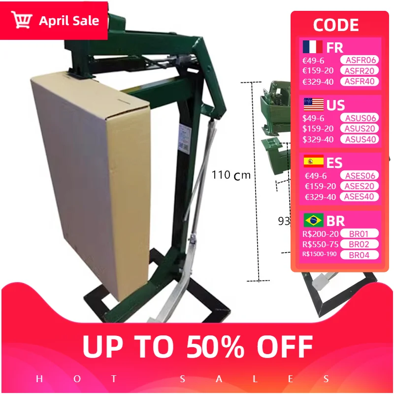 Foot Stapler Carton Nailing Machine Sealing Equipment with Copper Plated Galvanized Nails for For Binding Thick Cartons
Foot Stapler Carton Nailing Machine Sealing Equipment with Copper Plated Galvanized Nails for For Binding Thick Cartons