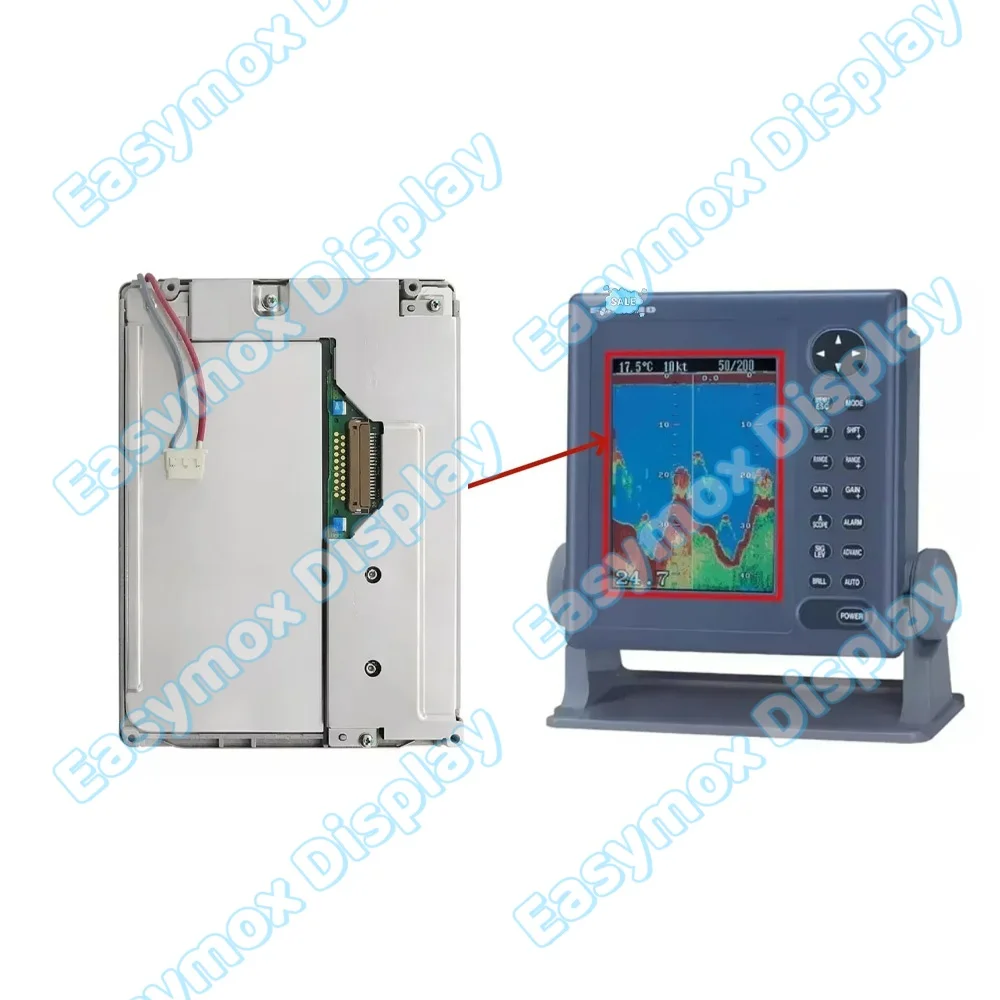 Color LCD Display for Furuno FCV-600L CV-600L Echo Sounder Fishfinder Screen Replacement LQ6BW12K
Color LCD Display for Furuno FCV-600L CV-600L Echo Sounder Fishfinder Screen Replacement LQ6BW12K