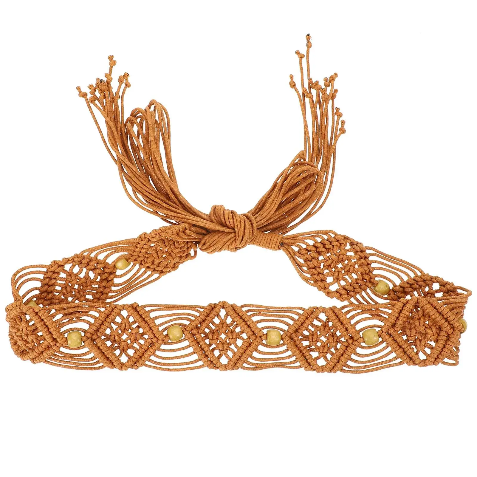 Bohemian Style Belt Wax Rope Woven Flower Waist Chain Durable Lightweight Comfortable Women Fashion Accessories
Bohemian Style Belt Wax Rope Woven Flower Waist Chain Durable Lightweight Comfortable Women Fashion Accessories
