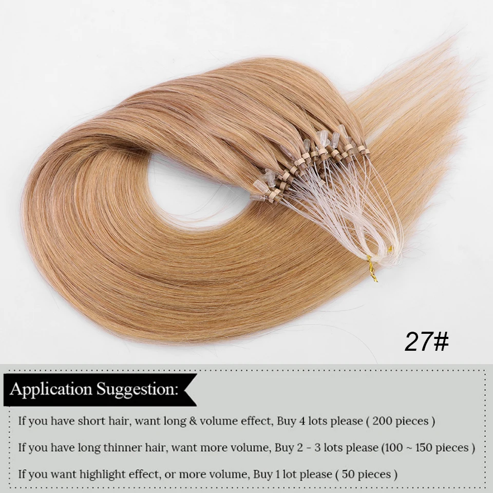 Fusion Hair Loop Micro Ring Extensions Human Hair Machine Remy Natural Straight Keratin Fishing Line 12-22inch
Fusion Hair Loop Micro Ring Extensions Human Hair Machine Remy Natural Straight Keratin Fishing Line 12-22inch