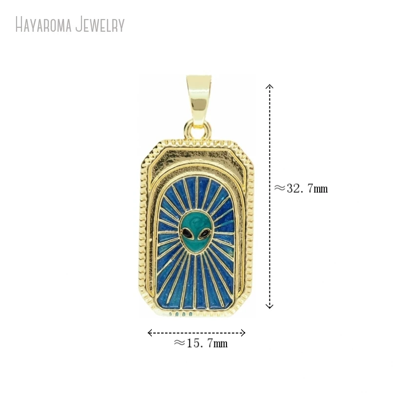 5Pcs Jewelry Wholesale Intelligent Beings Gold Color Metal Enamel Copper Pendant
5Pcs Jewelry Wholesale Intelligent Beings Gold Color Metal Enamel Copper Pendant