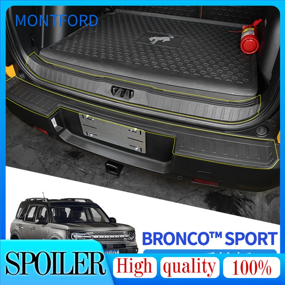 for Ford Bronco Sport 2021 2022 Door Sill Stainless Steel Rear Bumper Protector Trunk Guard Tread Plate Trim 2 pieces
for Ford Bronco Sport 2021 2022 Door Sill Stainless Steel Rear Bumper Protector Trunk Guard Tread Plate Trim 2 pieces