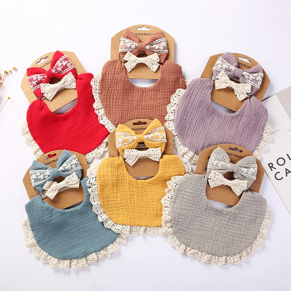 Retail 1Set Muslin Cotton Baby Bib For Newborn Boy Girl Solid Lace Button Adjustable Saliva Towel Feeding Food Eating Burp Cloth
Retail 1Set Muslin Cotton Baby Bib For Newborn Boy Girl Solid Lace Button Adjustable Saliva Towel Feeding Food Eating Burp Cloth