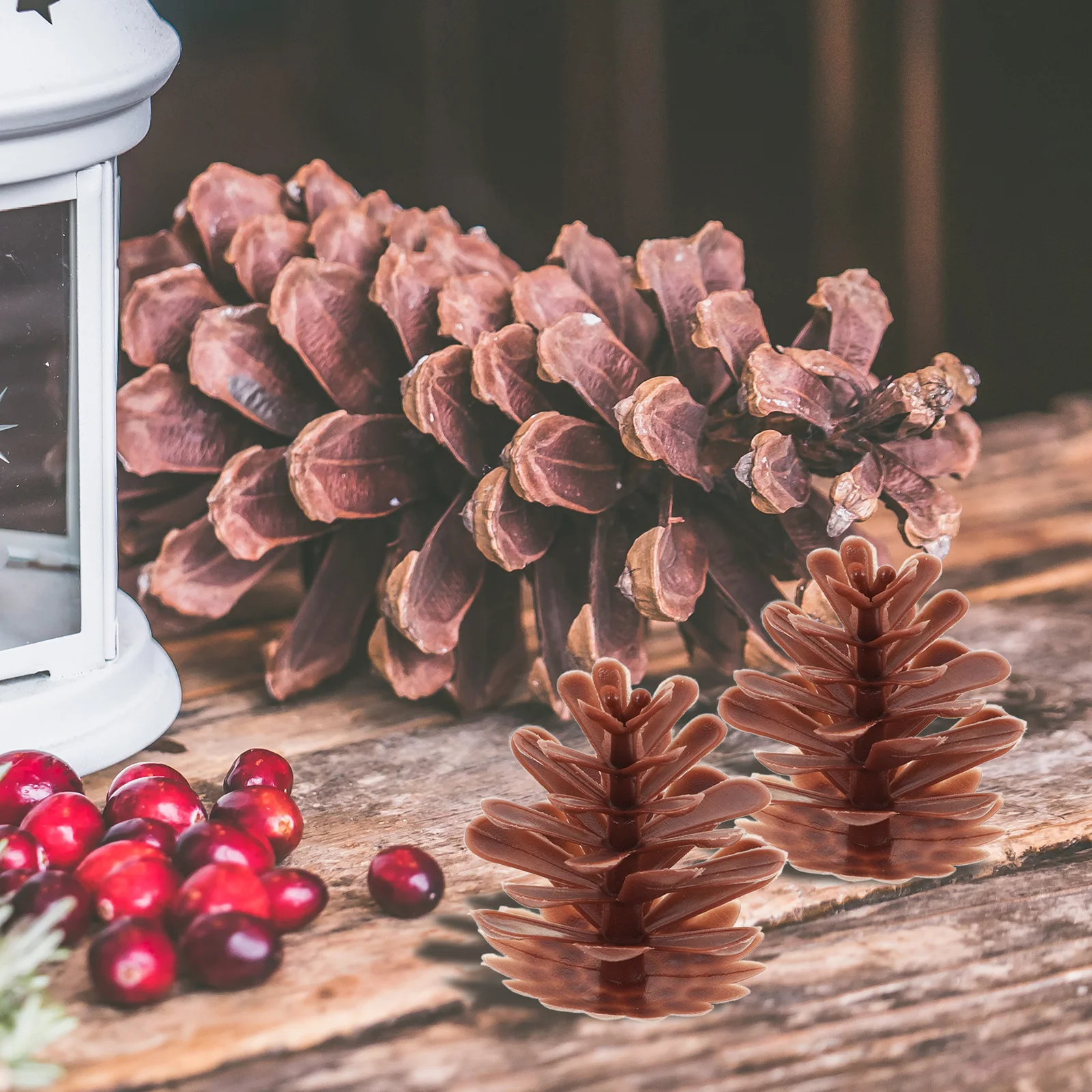 50 Pcs Simulated Pine Cone Decoration Dried Cones Fall Ornaments for Tree Diy Craft
50 Pcs Simulated Pine Cone Decoration Dried Cones Fall Ornaments for Tree Diy Craft
