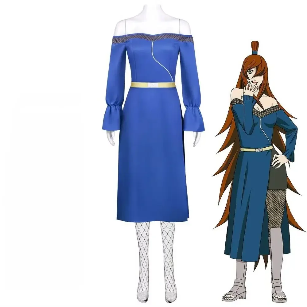 New Women's Mei Mizukage Terumi Cosplay Costume Fifth Generation Water Nation Ninja Leader Dress
New Women's Mei Mizukage Terumi Cosplay Costume Fifth Generation Water Nation Ninja Leader Dress