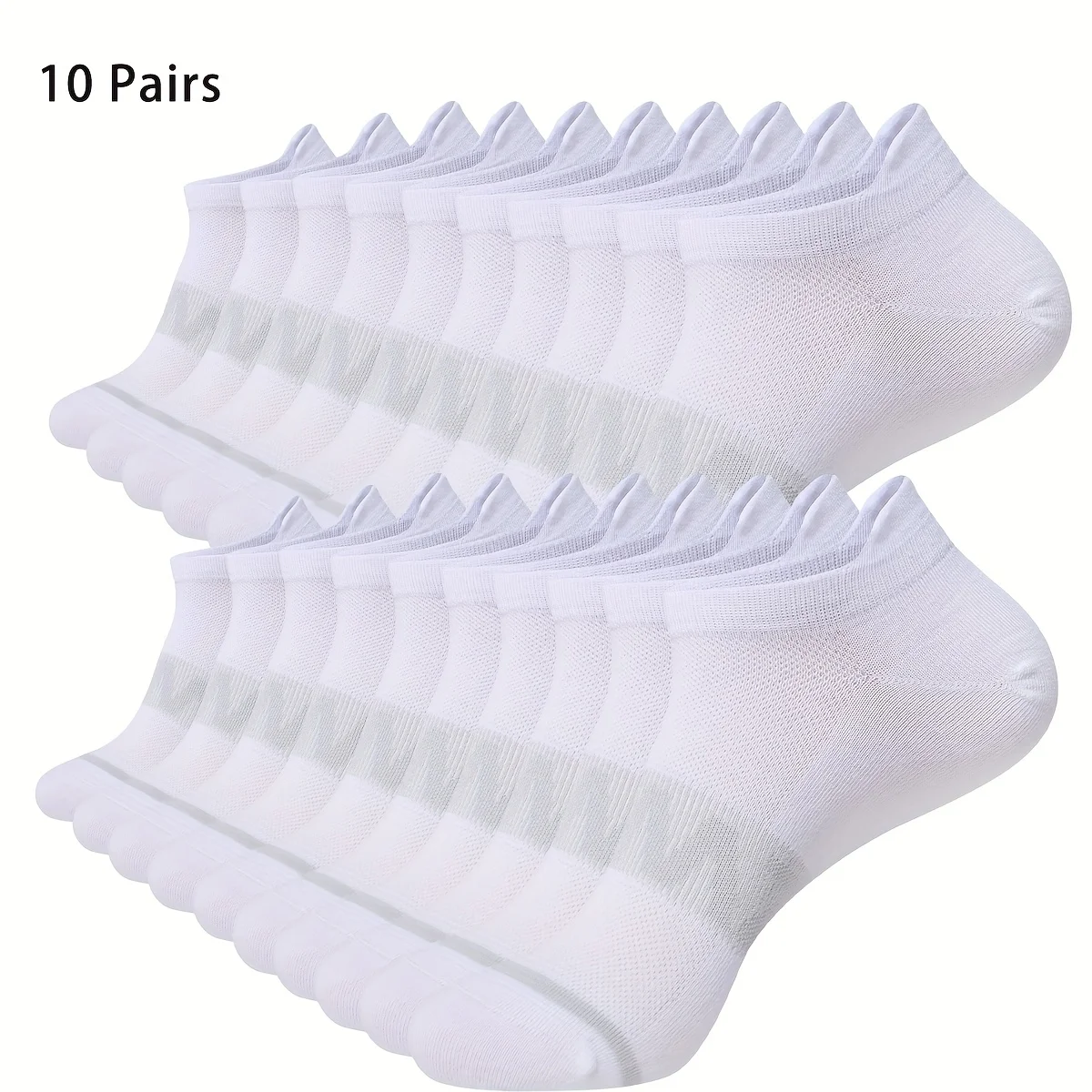 10 pairs of unisex thin quick-drying breathable low-top running socks, suitable for daily work, casual wear and sports
10 pairs of unisex thin quick-drying breathable low-top running socks, suitable for daily work, casual wear and sports