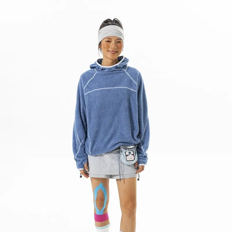 Winter Hooded Sweatirt Loose Fit Chinese Trendy High-End Design Sense Trasuit Top Women's Casual Comfortable Streetwear
Winter Hooded Sweatirt Loose Fit Chinese Trendy High-End Design Sense Trasuit Top Women's Casual Comfortable Streetwear