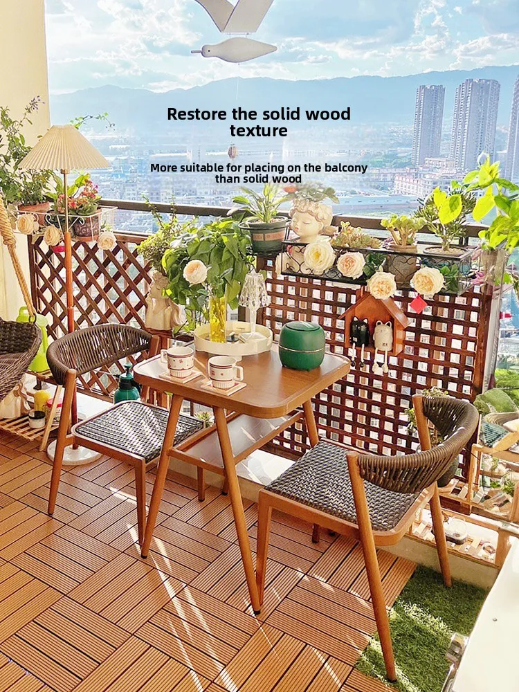 Balcony small table and chair leisure rattan chair three-piece combination small apartment
Balcony small table and chair leisure rattan chair three-piece combination small apartment