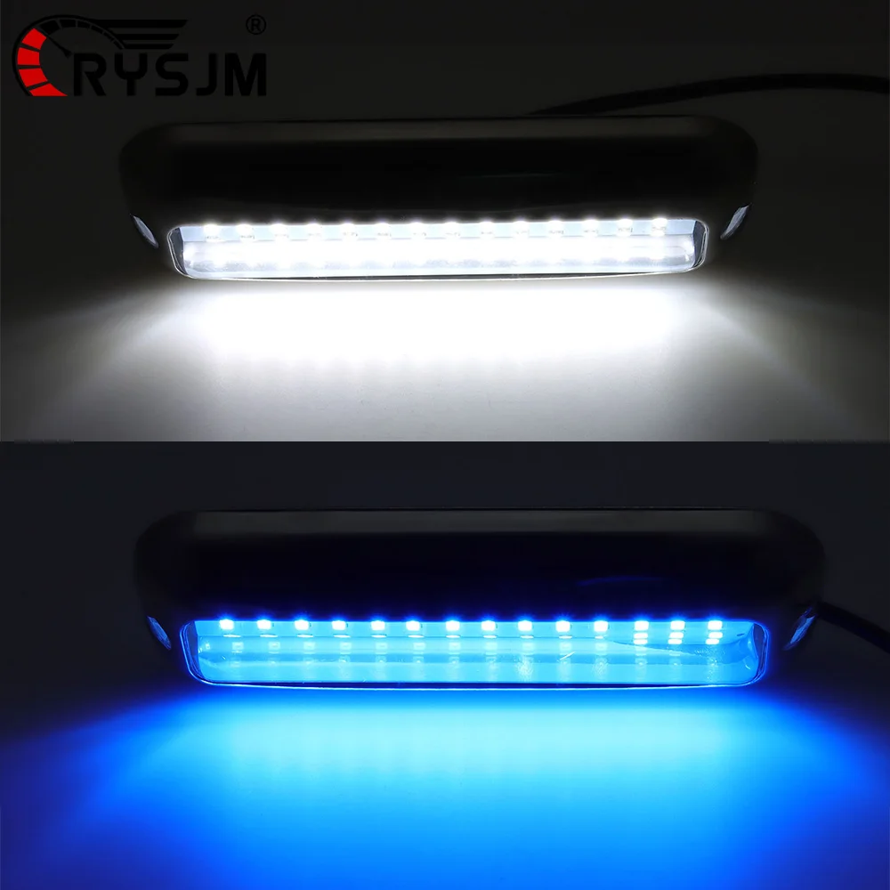 Waterproof White / Blue Light High Brightness Ship Light Yacht Light LED Underwater Light Navigation Ship Light Marine Hardware
Waterproof White / Blue Light High Brightness Ship Light Yacht Light LED Underwater Light Navigation Ship Light Marine Hardware