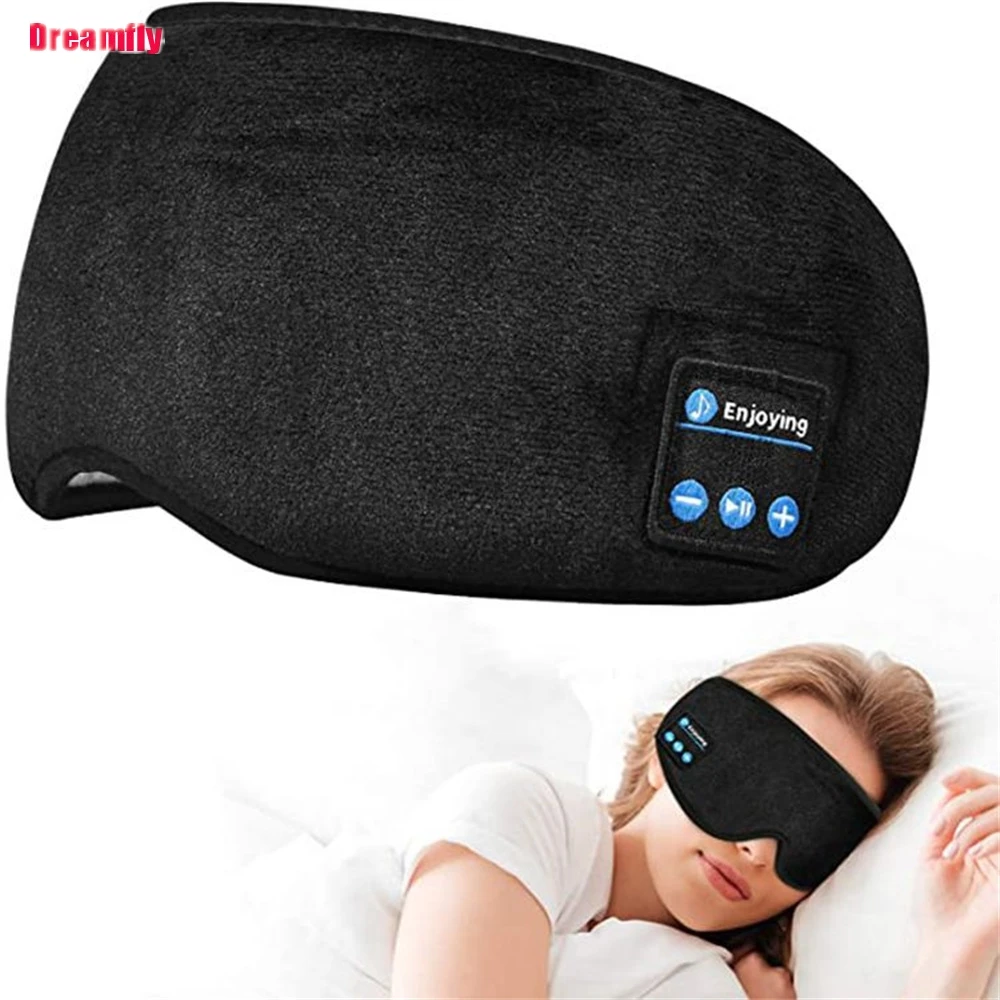 Wireless Sleep Mask, Sleep Headphones, Adjustable&Washable Music Travel Sleeping Headset With Built-in Speakers Microphone Mask
Wireless Sleep Mask, Sleep Headphones, Adjustable&Washable Music Travel Sleeping Headset With Built-in Speakers Microphone Mask