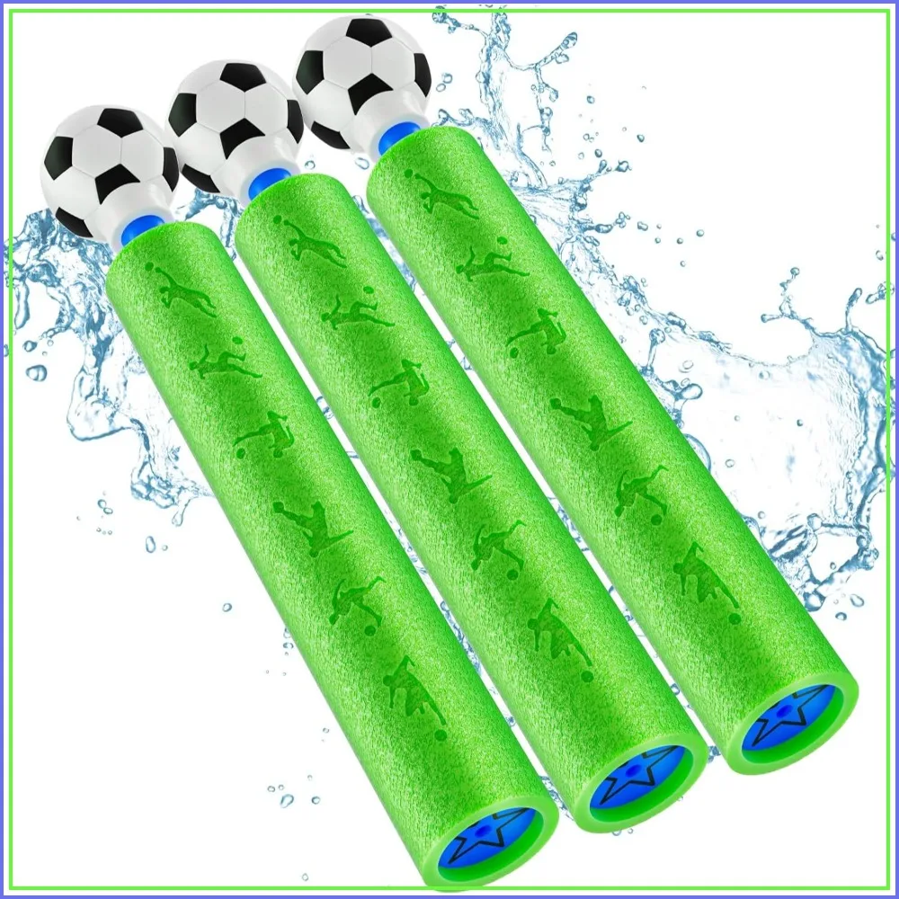 Soccer Water Blaster for Outdoor Summer Fun, Foam Squirt Gun for Pool Beach Backyard Party
Soccer Water Blaster for Outdoor Summer Fun, Foam Squirt Gun for Pool Beach Backyard Party