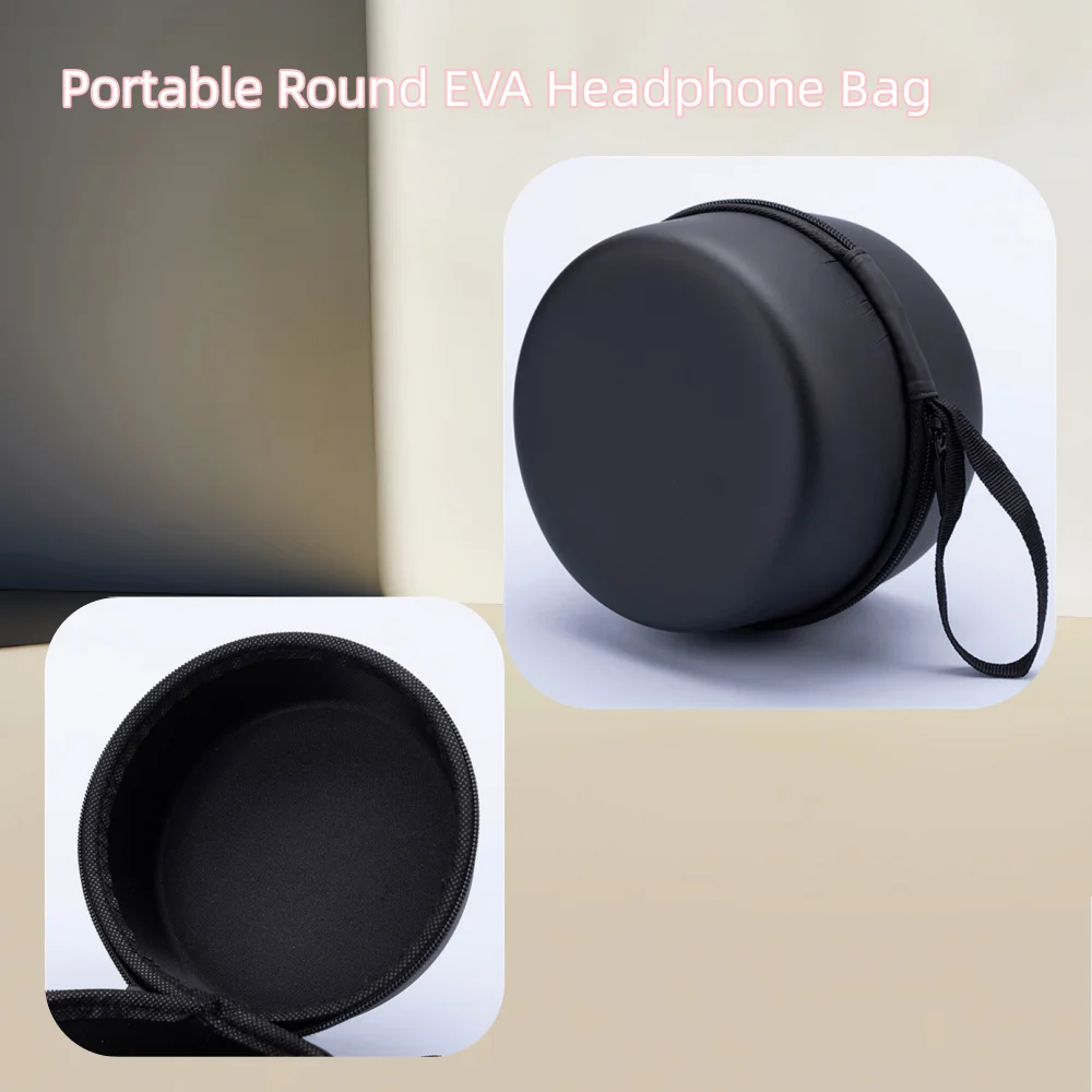 Headphone Bag Portable Round EVA Bag Digital Electronics Products Storage Bag Headset Bag
Headphone Bag Portable Round EVA Bag Digital Electronics Products Storage Bag Headset Bag