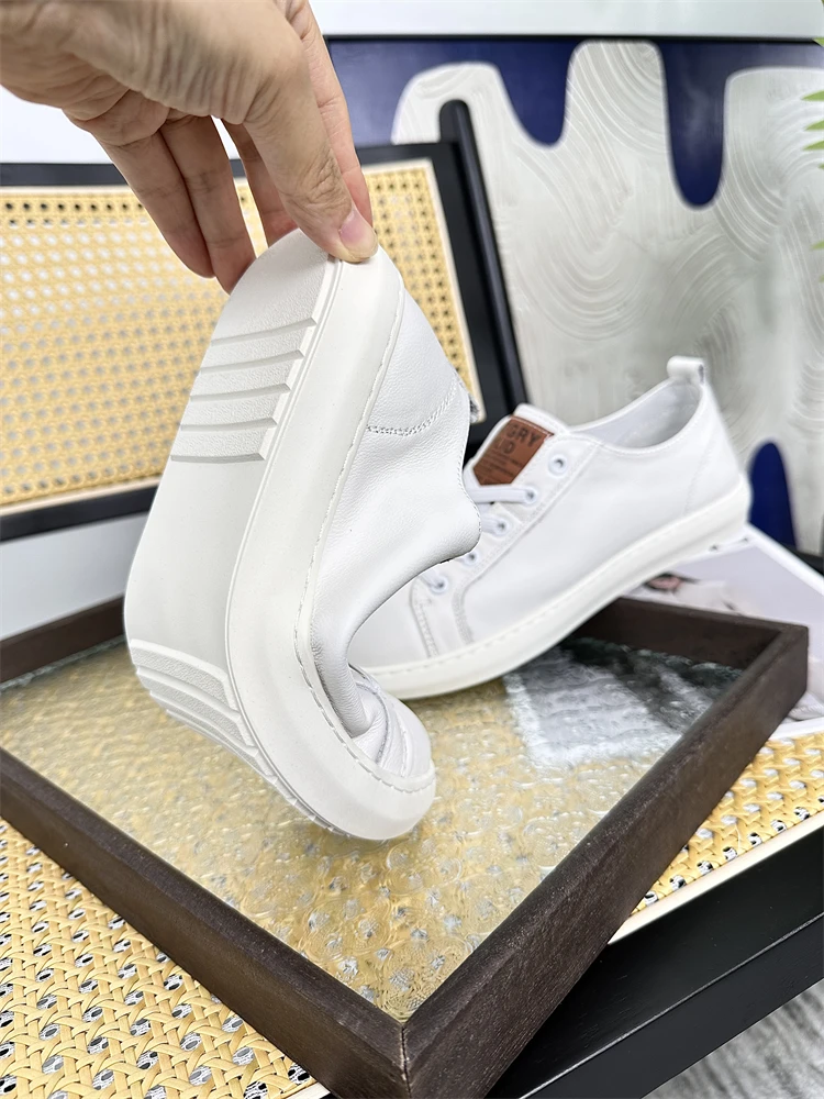 Asian Fit Imported Calfskin Men's Fashion Casual Shoes Slip-On Color round Toe Flat Rubber Sole Comfortable All-Season ...
Asian Fit Imported Calfskin Men's Fashion Casual Shoes Slip-On Color round Toe Flat Rubber Sole Comfortable All-Season ...