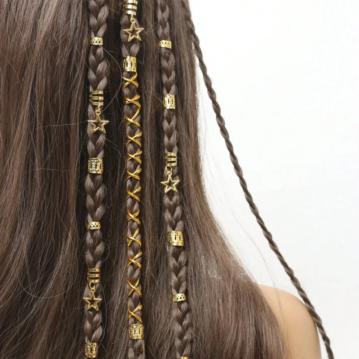 golden hair rings for braids 80pc/pack Hair Beads Braids Hair Rings Hippie Style Hair Accessories Loc Hair Jewelry for Braids
golden hair rings for braids 80pc/pack Hair Beads Braids Hair Rings Hippie Style Hair Accessories Loc Hair Jewelry for Braids