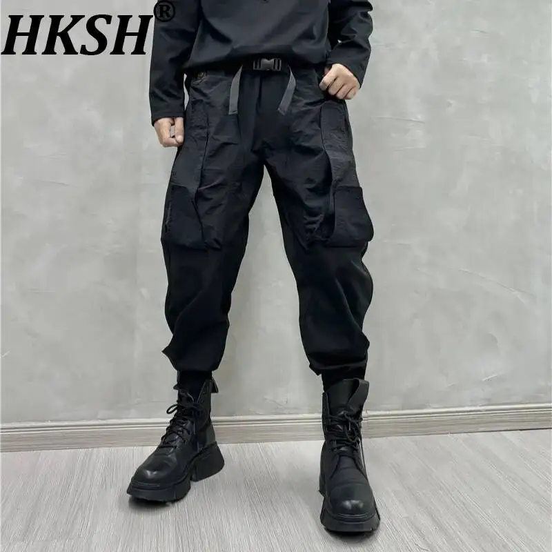 HKSH Spring New Men's Tide Chic Ins Dark High Street Safari Style Cargo Pants Functional Harem-Pants Trendy Brand Rugged HK24476
HKSH Spring New Men's Tide Chic Ins Dark High Street Safari Style Cargo Pants Functional Harem-Pants Trendy Brand Rugged HK24476