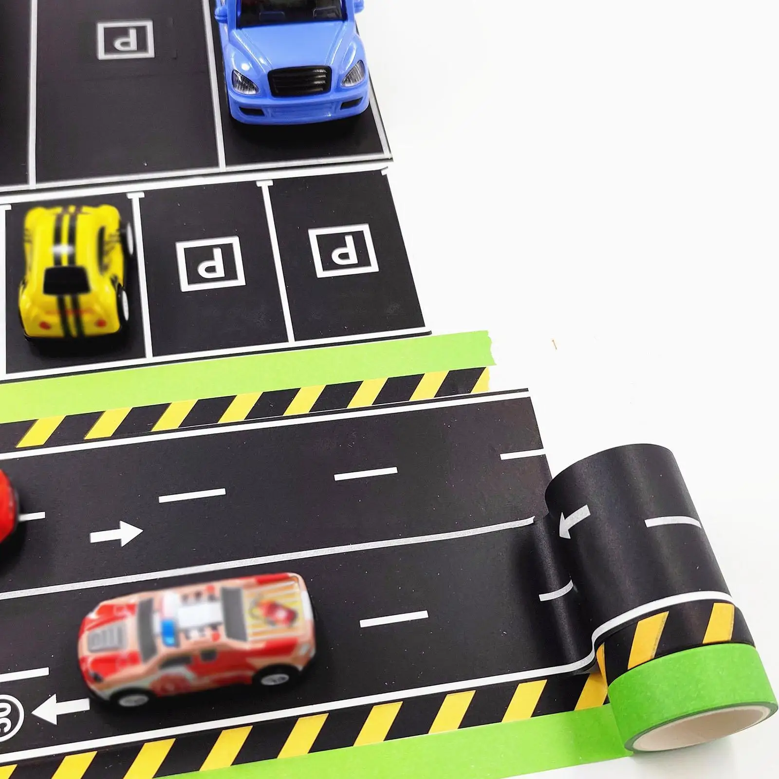 DIY Play Road Tape Set Creative Vehicle Track Sticker for Cars Toys for Kids Party Decoration
DIY Play Road Tape Set Creative Vehicle Track Sticker for Cars Toys for Kids Party Decoration