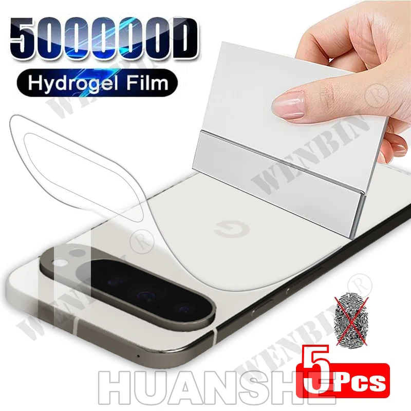 5Pcs Hydrogel Back Film & Screen Protector for Google Pixel 9 9A 8 8A 7 7A 6 Pro XL 6A 5
5Pcs Hydrogel Back Film & Screen Protector for Google Pixel 9 9A 8 8A 7 7A 6 Pro XL 6A 5