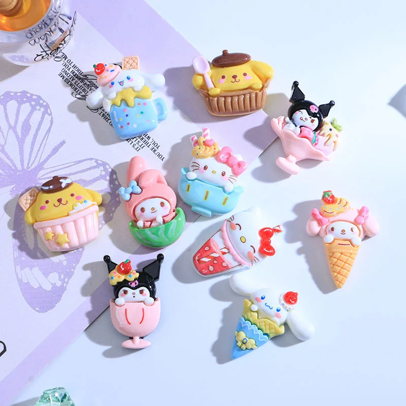 Sanrioed Resin Pochacco Cartoon Hellokittys Kuromi Anime Mobile Phone Shell Hairpin Hairclips Decor DIY Accessories Child Toys
Sanrioed Resin Pochacco Cartoon Hellokittys Kuromi Anime Mobile Phone Shell Hairpin Hairclips Decor DIY Accessories Child Toys