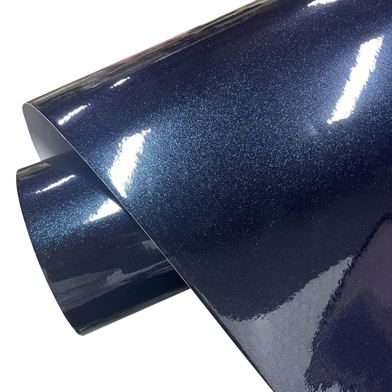 Premium Sparkle Gloss Metallic Ghost Midnight Blue Vinyl Wrap Roll DIY Self Adhesive Decal Film Automotive Car Wrapping Foil
Premium Sparkle Gloss Metallic Ghost Midnight Blue Vinyl Wrap Roll DIY Self Adhesive Decal Film Automotive Car Wrapping Foil